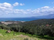 Agios Nikolaos Grundstück auf dem Land mit Panoramablick auf das Meer Grundstück kaufen